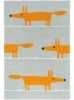 Gyapjúszőnyeg Mr. Fox Turquoise 90x150 cm