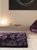 Shaggy szőnyeg Bright Purple 120x170 cm