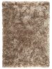 Shaggy szőnyeg Bright Brown 15x15 cm Mintadarab