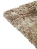 Shaggy szőnyeg Bright Brown 15x15 cm Mintadarab