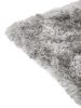 Shaggy szőnyeg Bright Grey 15x15 cm Mintadarab