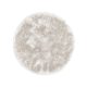 Shaggy szőnyeg kör alakú Bright White o 150 cm