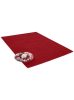 Gyapjúszőnyeg Uni Red 160x230 cm