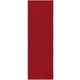 Gyapjúszőnyeg Uni Red 68x240 cm