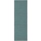 Gyapjúszőnyeg Uni Turquoise 68x240 cm