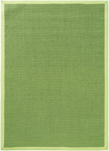 Szizál szőnyeg Light Green 15x15 cm minta