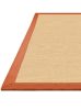 Szizál szőnyeg Orange 15x15 cm minta