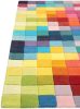Gyapjúszőnyeg Funk Multicolour 140x200 cm