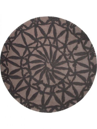 Shaggy szőnyeg Swirls Charcoal 160x160 cm