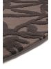 Shaggy szőnyeg Swirls Charcoal 200x200 cm