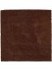 Shaggy szőnyeg Swirls Brown 200x200 cm