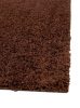 Shaggy szőnyeg Swirls Brown 60x60 cm