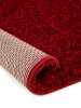 Shaggy rug Swirls Dark Red 133x190 cm