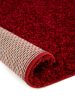 Shaggy szőnyeg Swirls Dark Red 80x150 cm