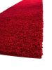 Shaggy szőnyeg Swirls Dark Red 80x300 cm