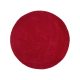 Shaggy rug Swirls Dark Red ø 200 cm round