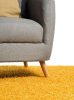 Shaggy szőnyeg Swirls Yellow 120x170 cm