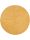 Shaggy rug Swirls Yellow ø 200 cm round