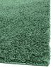 Shaggy szőnyeg Swirls Green 133x190 cm