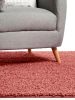 Shaggy rug Swirls Rose 133x190 cm