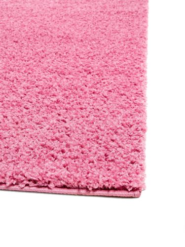 Shaggy rug Swirls Rose 160x160 cm