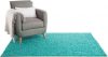 Shaggy szőnyeg Swirls Turquoise 200x290 cm