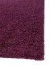 Shaggy szőnyeg Swirls Purple 160x160 cm
