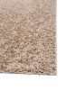 Shaggy szőnyeg Swirls Taupe 15x15 cm minta