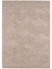 Shaggy rug Swirls Taupe 120x170 cm