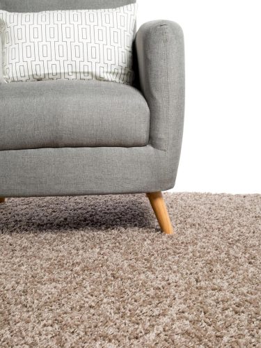 Shaggy rug Swirls Taupe 120x170 cm