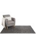 Shaggy rug Swirls Dark Grey 80x150 cm