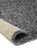 Shaggy rug Swirls Dark Grey 80x150 cm