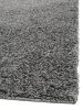 Shaggy rug Swirls Dark Grey 80x150 cm