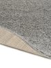 Shaggy rug Swirls Dark Grey ø 200 cm round