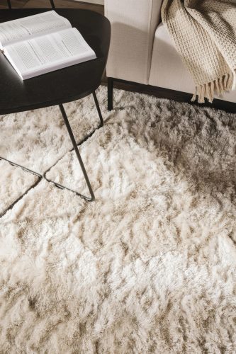 Shaggy rug Whisper Beige 140x200 cm