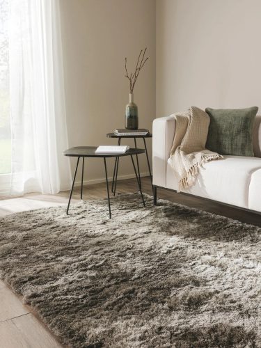 Shaggy rug Whisper Grey 140x200 cm