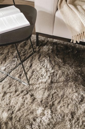 Shaggy rug Whisper Grey 160x230 cm