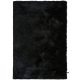 Shaggy szőnyeg Whisper Black 15x15 cm minta