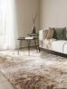 Shaggy rug Whisper Beige/Light Brown 80x150 cm