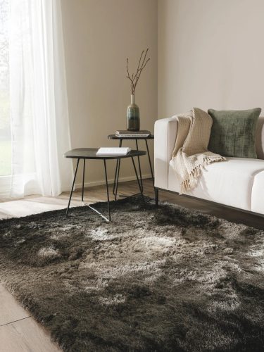 Shaggy rug Whisper Charcoal/Grey 140x200 cm