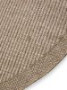 In- & Outdoor Rug Naoto Beige ø 120 cm round