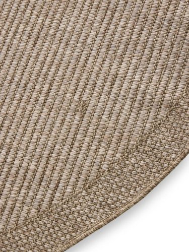 In- & Outdoor Rug Naoto Beige ø 120 cm round