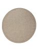 In- & Outdoor Rug Naoto Beige ø 200 cm round