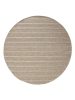In- & Outdoor Rug Naoto Beige ø 120 cm round