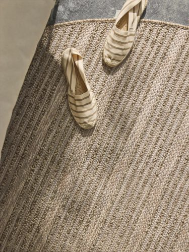 In- & Outdoor Rug Naoto Beige ø 120 cm round