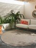 In- & Outdoor Rug Naoto Beige ø 200 cm round