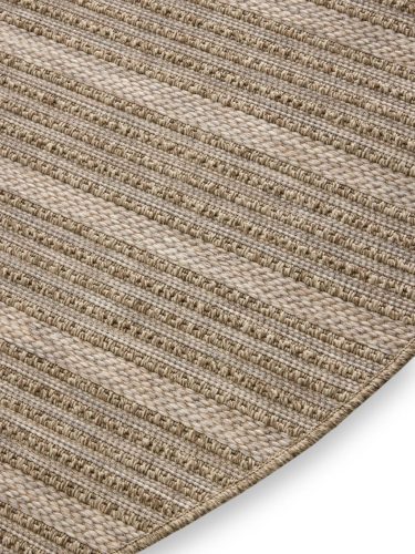 In- & Outdoor Rug Naoto Beige ø 200 cm round