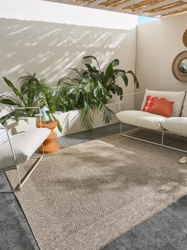 In- & Outdoor Rug Naoto Beige 80x150 cm