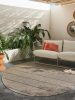 In- & Outdoor Rug Naoto Beige ø 120 cm round