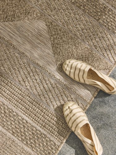 In- & Outdoor Rug Naoto Beige 15x15 cm Sample
